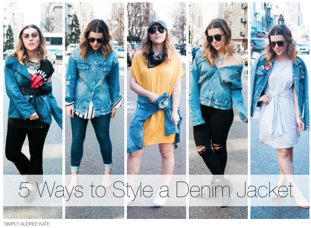 Wear It Wednesday: 5 Ways to Style a Denim Jacket – Simply Audree Kate